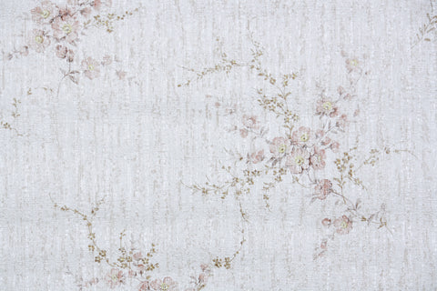 1980s Floral Vintage Wallpaper