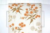 1960s Floral Vintage Wallpaper