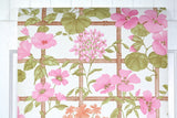 1970s Floral Vintage Wallpaper