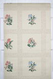 1970s Floral Vintage Wallpaper
