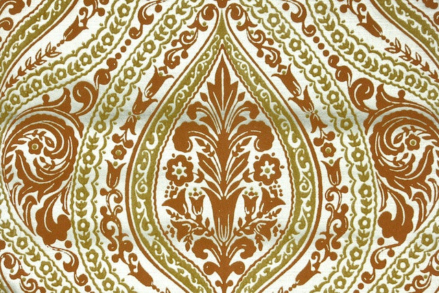 1970s Vintage Flock Wallpaper