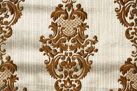 1970s Vintage Flock Wallpaper