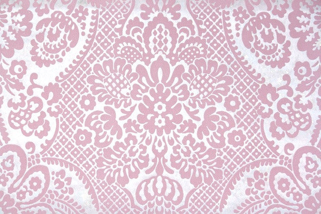 1970s Vintage Flock Wallpaper