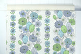 1970s Floral Vintage Wallpaper