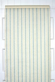 1980s Floral Stripe Vintage Wallpaper