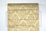 1960s Damask Vintage Wallpaper
