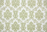 1970s Floral Damask Vintage Wallpaper