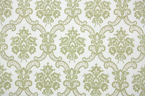 1970s Floral Damask Vintage Wallpaper