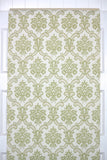 1970s Floral Damask Vintage Wallpaper