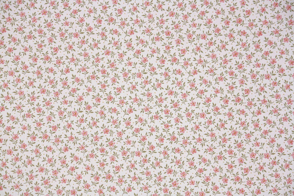 1970s Floral Vintage Wallpaper