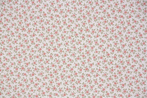 1970s Floral Vintage Wallpaper