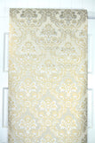 1960s Damask Vintage Wallpaper
