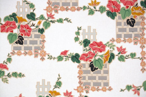 1940s Kitchen Vintage Wallpaper