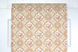 1960s Floral Vintage Wallpaper