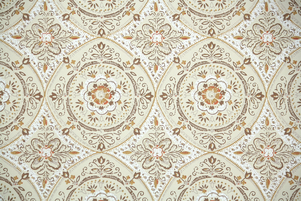 1960s Geometric Vintage Wallpaper