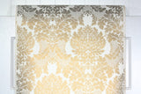 1960s Damask Vintage Wallpaper