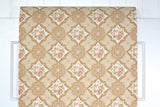 1960s Floral Vintage Wallpaper