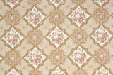 1960s Floral Vintage Wallpaper