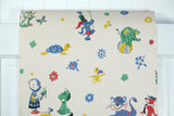 1960s Childrens Vintage Wallpaper