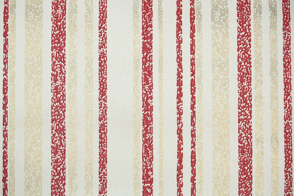 1960s Stripe Vintage Wallpaper