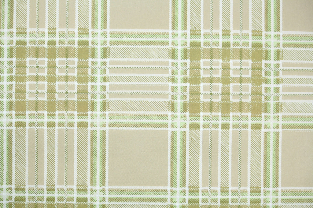 1960s Plaid Vintage Wallpaper