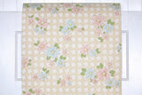 1960s Floral Vintage Wallpaper