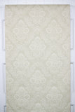 1970s Damask Vintage Wallpaper