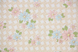1960s Floral Vintage Wallpaper