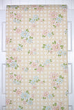 1960s Floral Vintage Wallpaper