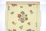 1950s Floral Vintage Wallpaper