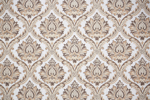 1960s Damask Vintage Wallpaper