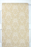 1970s Floral Damask Vintage Wallpaper