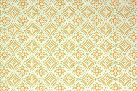 1960s Geometric Vintage Wallpaper