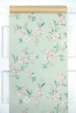 1950s Floral Vintage Wallpaper