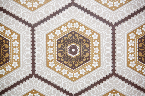 1960s Geometric Vintage Wallpaper