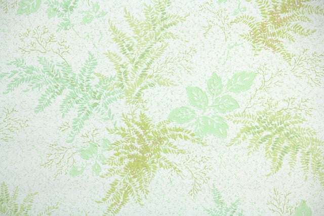 1960s Botanical Vintage Wallpaper