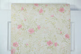 1970s Floral Vintage Wallpaper