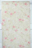 1970s Floral Vintage Wallpaper