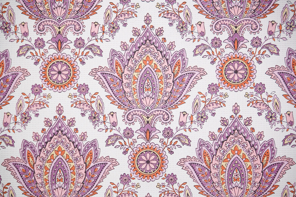 1960s Damask Vintage Wallpaper