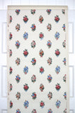 1950s Floral Vintage Wallpaper