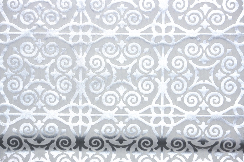 1970s Vintage Flock Wallpaper