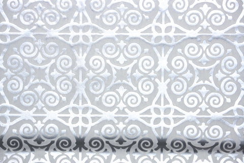 1970s Vintage Flock Wallpaper