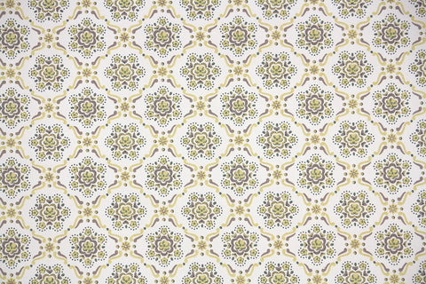 1960s Geometric Vintage Wallpaper