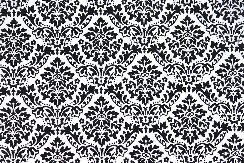 1970s Vintage Flock Wallpaper