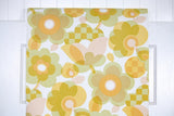 1970s Floral Vintage Wallpaper