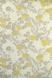 1970s Floral Vinyl Vintage Wallpaper