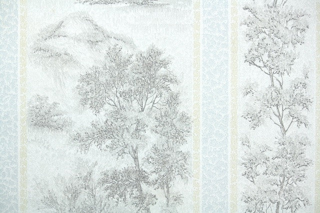 1930s Scenic Vintage Wallpaper