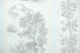 1930s Scenic Vintage Wallpaper