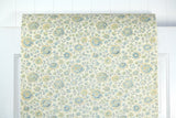 1970s Floral Vintage Wallpaper