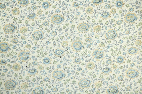 1970s Floral Vintage Wallpaper